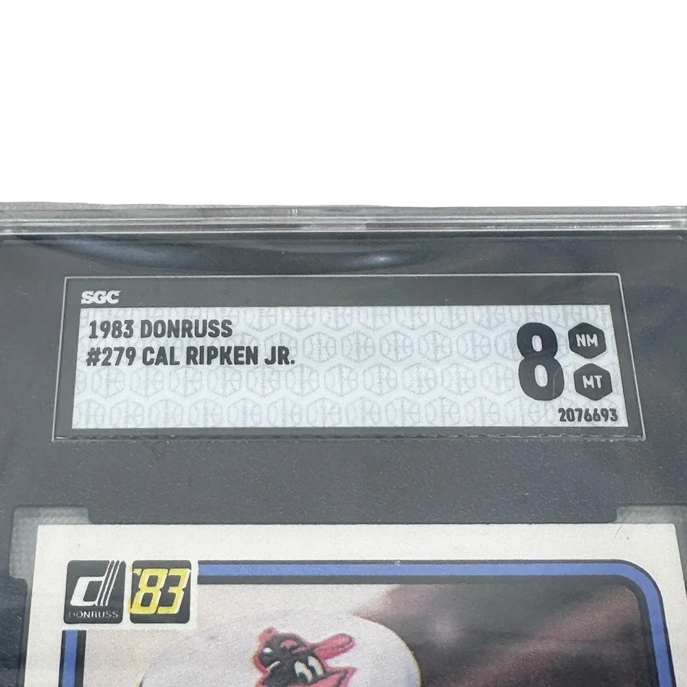 1983 Donruss Cal Ripken Jr #279 Baltimore Orioles SGC 8 NM-MT Baseball Card